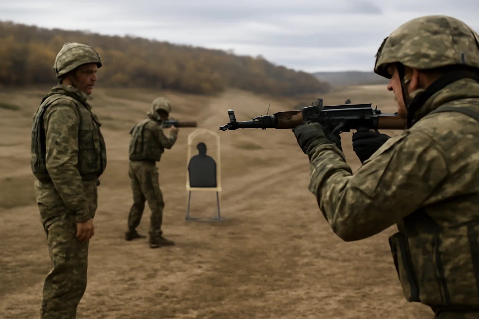 Trageri în Poligonul Vad, zile dedicate militarilor din Baia Mare