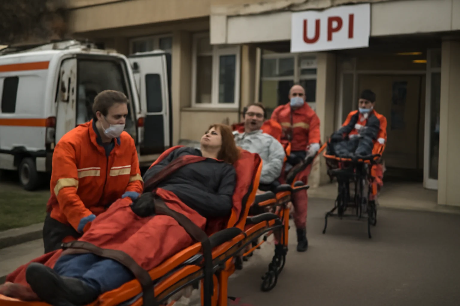 Trei persoane rănite în urma unui accident rutier la Săcălășeni, transportate la UPU Baia Mare