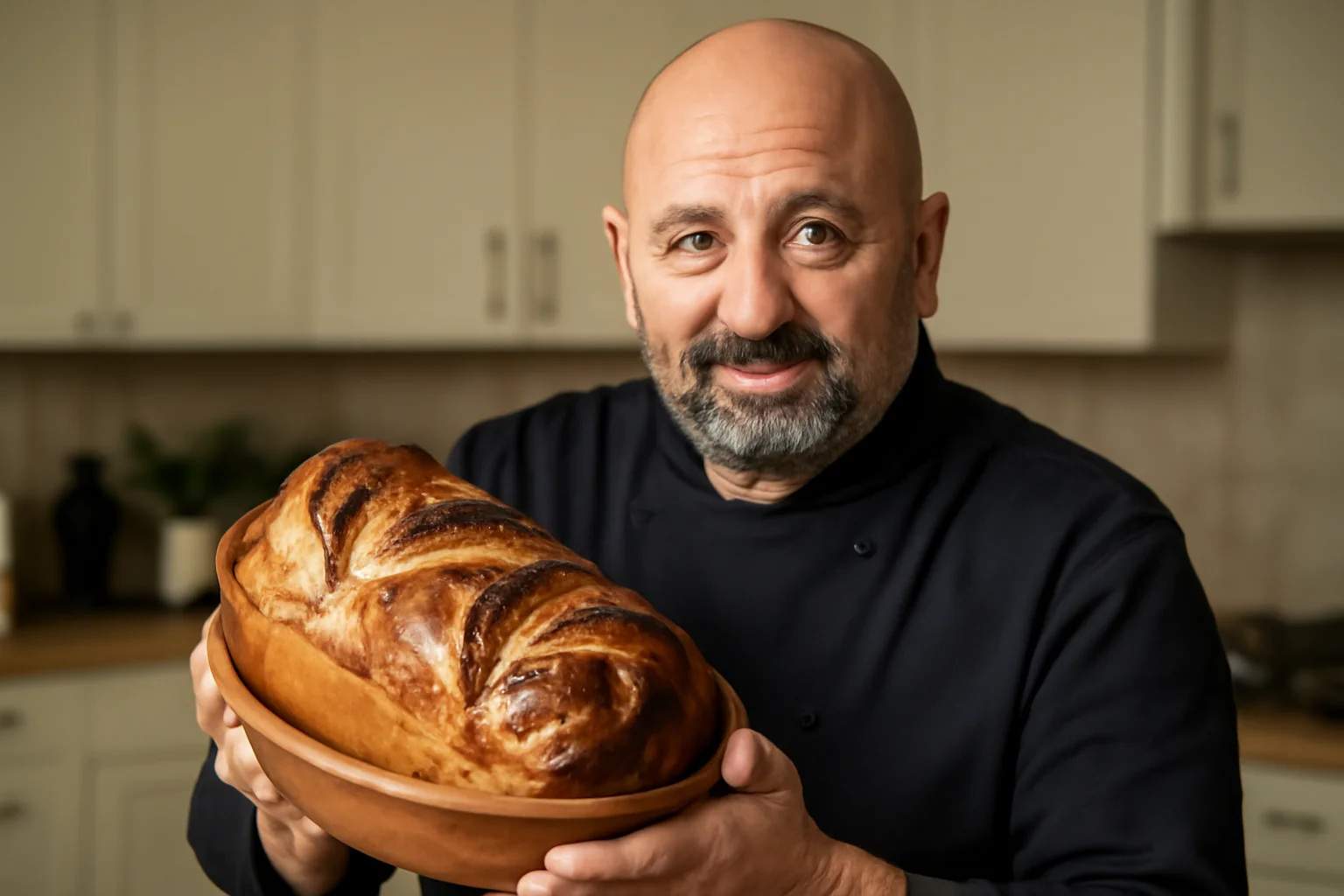 Rețeta specială de cozonac a lui Cătălin Scărlătescu! Trucurile unuia dintre cei mai apreciați chefi bucătari