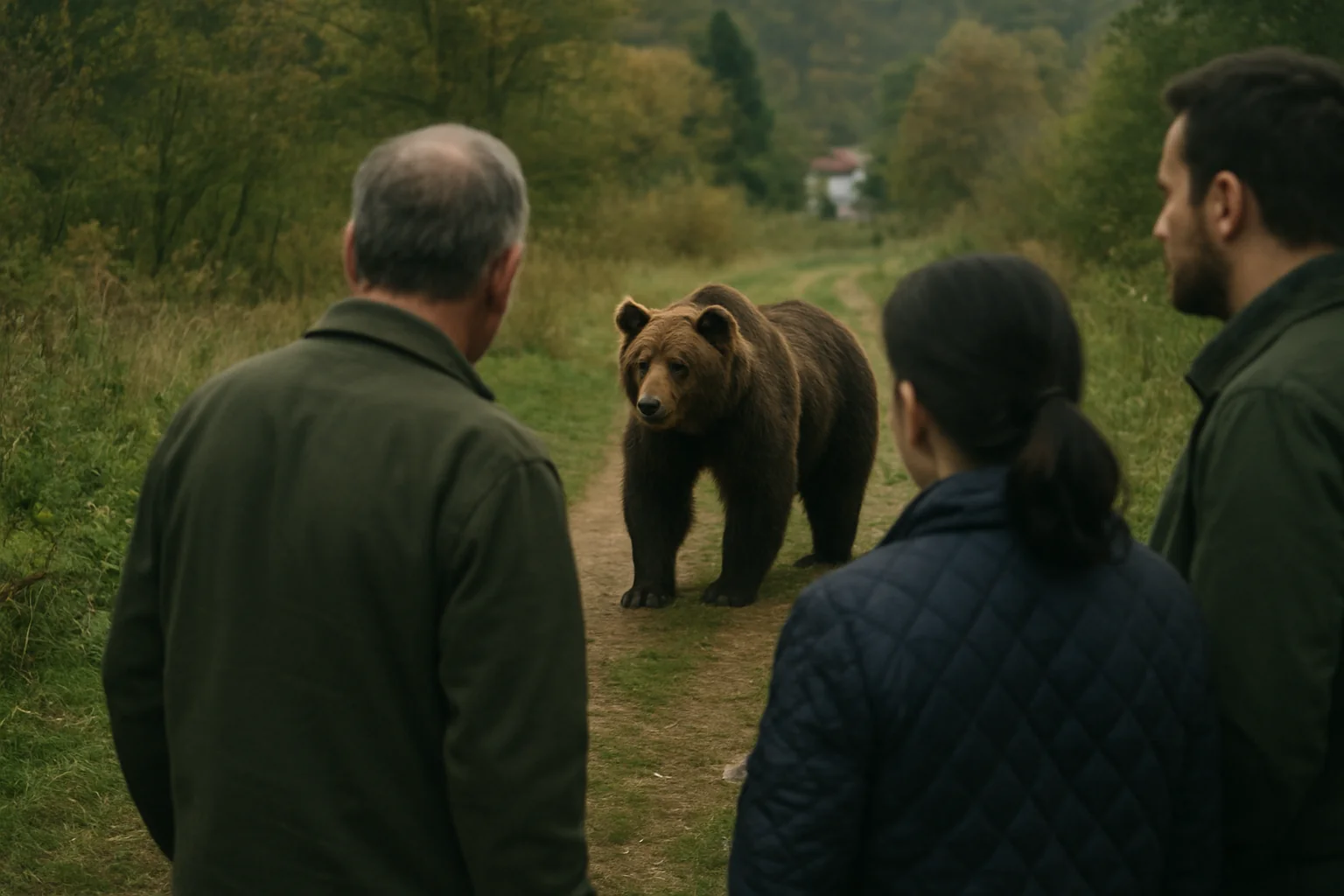 Urs observat în apropierea localității Prislop din Boiu Mare
