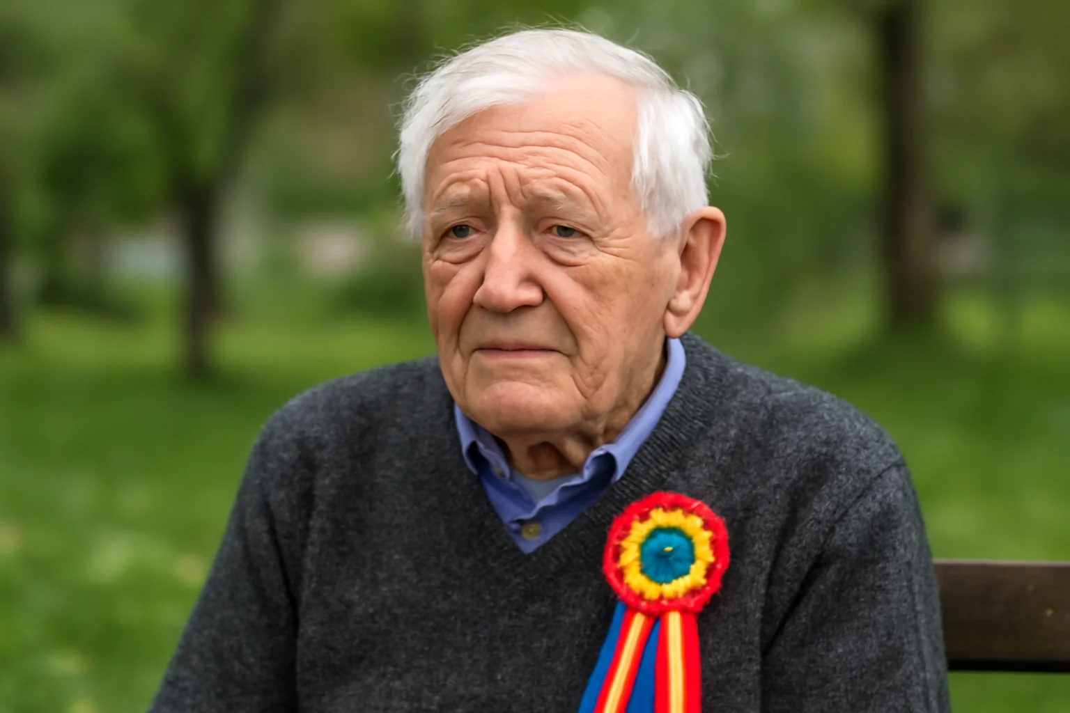 Vasile Iuga din Săliște sărbătorește pe 17 mai cu bucurie
