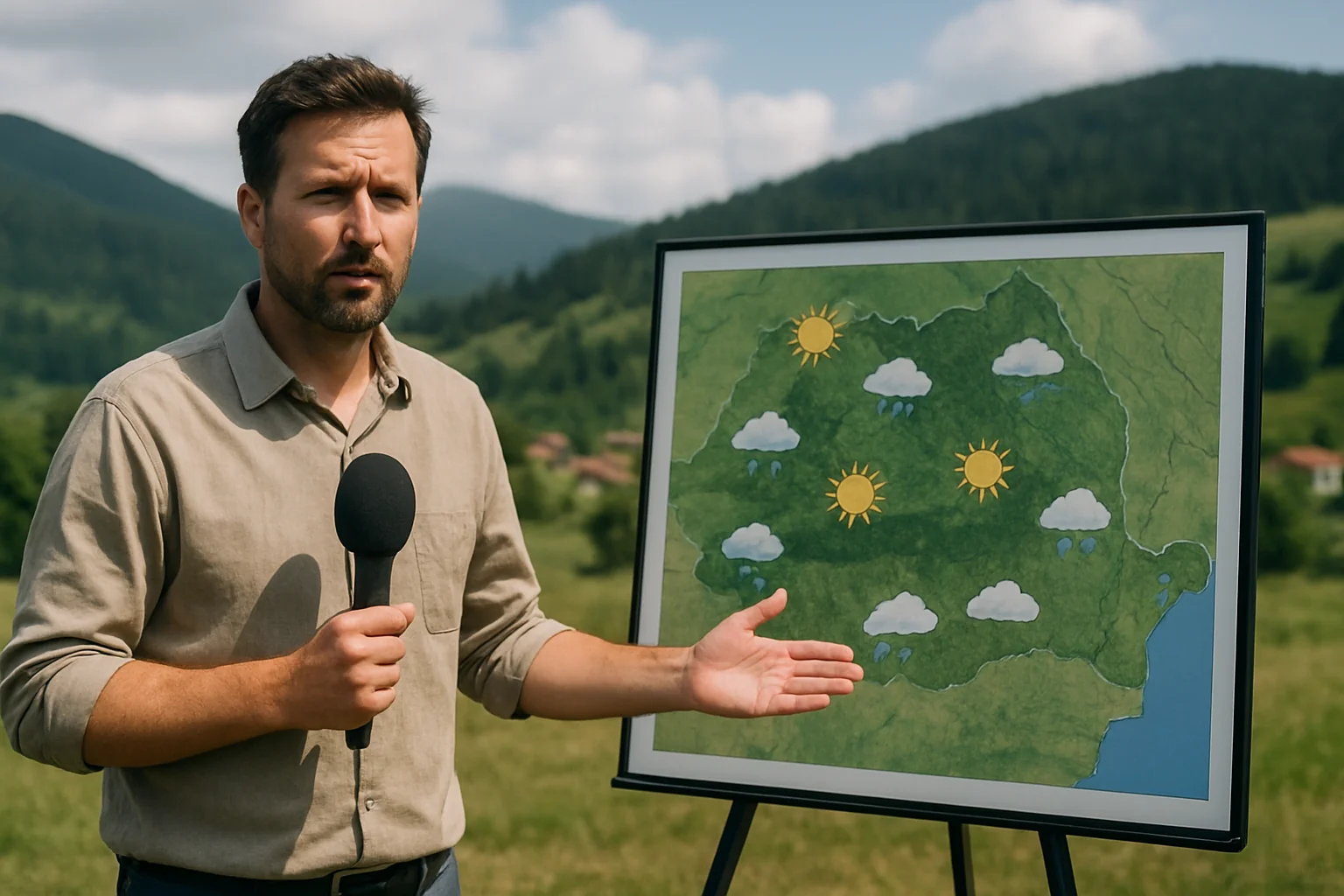 Vreme instabilă în Baia Mare miercuri, 8 iulie 2026