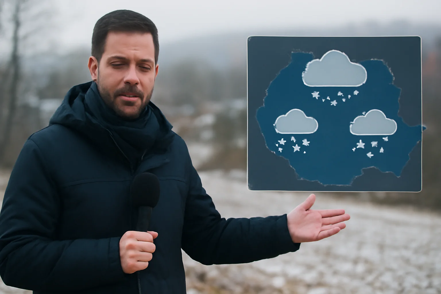 Vreme liniștită în Ajunul Crăciunului la Baia Mare: prognoza meteo pentru Maramureș