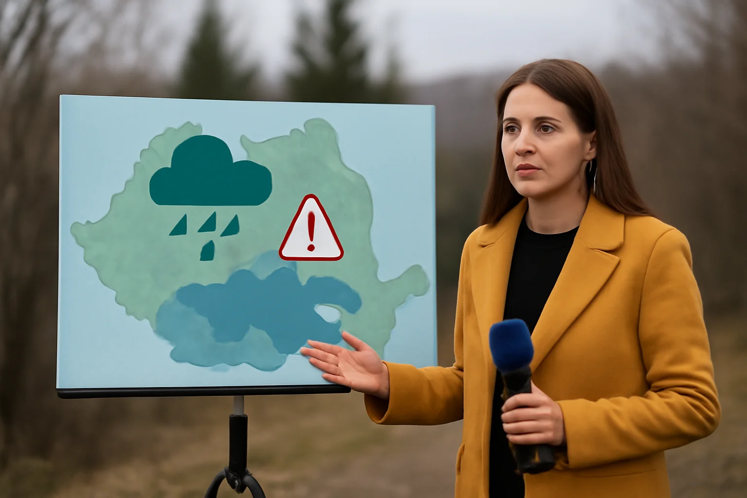 Vreme mai blândă la Baia Mare, dar atenționare hidrologică pe mai multe râuri din Maramureș
