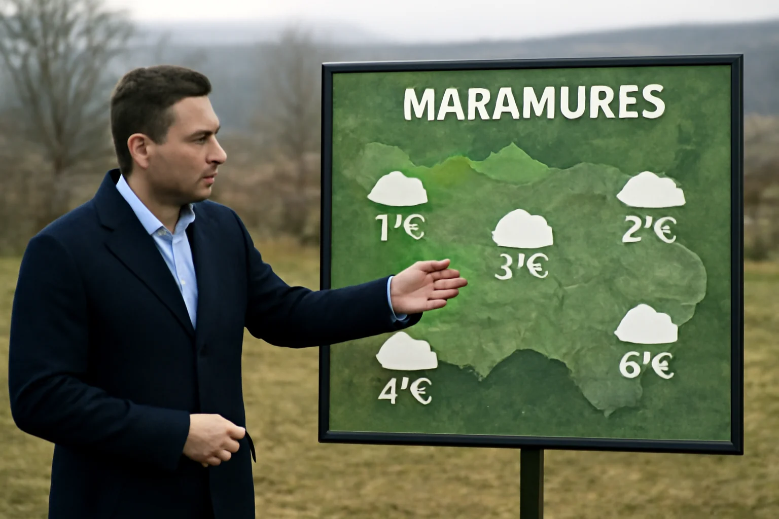 Vreme rece la început de an la Baia Mare: prognoza meteo pentru Maramureș, 1 ianuarie 2026