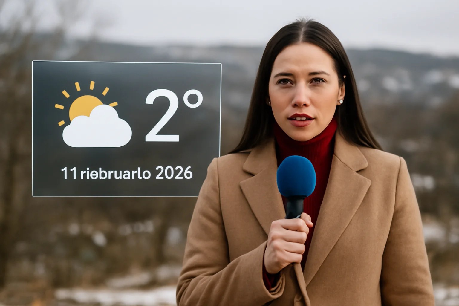 Vreme rece și cer predominant închis prognozate la Baia Mare pe 11 februarie 2026