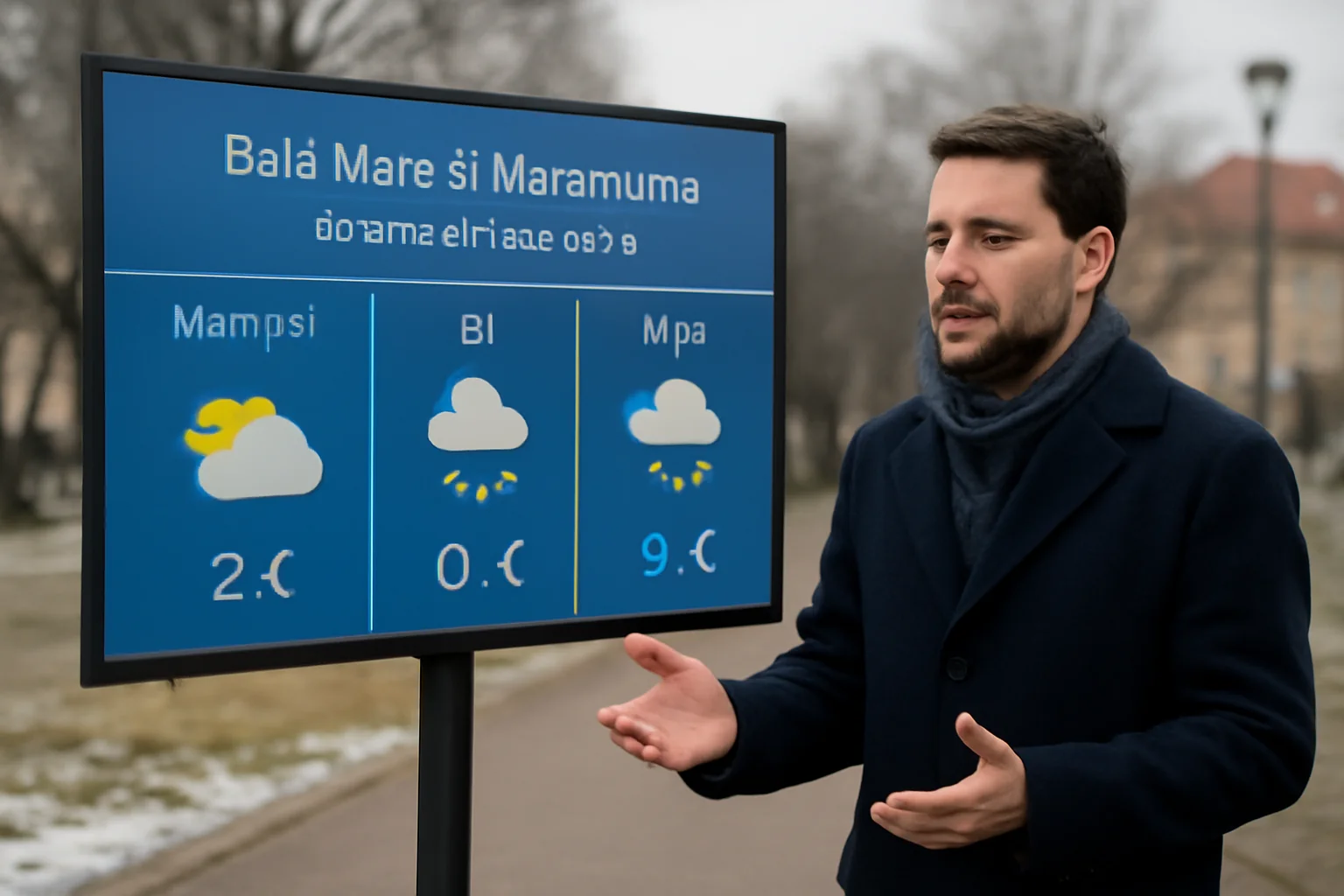 Vreme rece și cer variabil la Baia Mare, miercuri 21 ianuarie 2026
