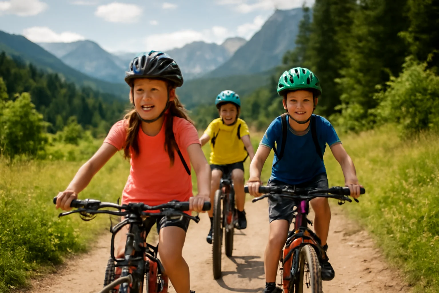 Weekend energetic în Bistra: distracție cu copii și biciclete