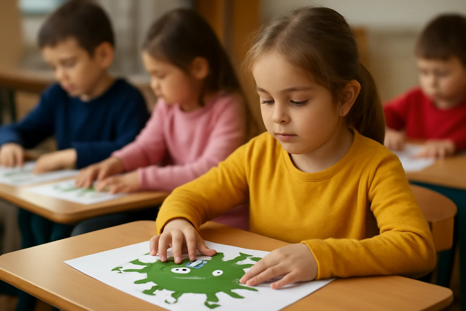 Ziua Igienei Mâinilor: Activități educative pentru copiii din Ferneziu